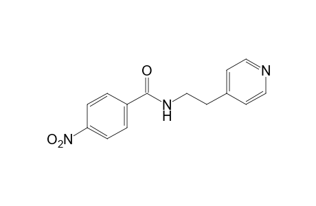 p-nitro-N-[2-(4-pyridyl)ethyl]benzamide