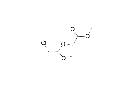 methyl 2-(chloromethyl)-1,3-dioxolane-4-carboxylate