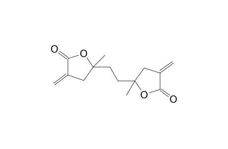 5,5'-ethylenebis[dihydro-5-methyl-3-methylene-2(3H)-furanone]