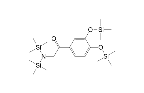 2-(3',4'-bis(trimethylsilyloxy)phenyl)-2-oxoethyl-N,N-bis(trimethylsilyl)-amine