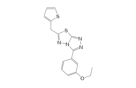 3-(3-ethoxyphenyl)-6-(2-thienylmethyl)[1,2,4]triazolo[3,4-b][1,3,4]thiadiazole