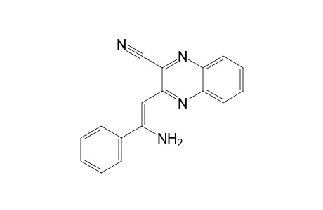 (Z)-3-(2-Amino-2-phenylvinyl)quinoxaline-2-carbonitrile