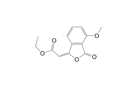 Acetic acid, (4-methoxy-3-oxo-1(3H)-isobenzofuranylidene)-, ethyl ester, (E)-