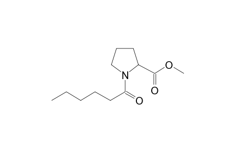 L-Proline, N-caproyl-, methyl ester