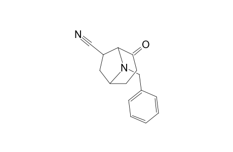 8-Benzyl-2-oxo-8-azabicyclo[3.2.1]octane-7-endo-carbonitrile