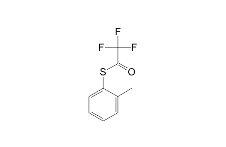 2-Methylbenzenethiol, S-trifluoroacetyl-