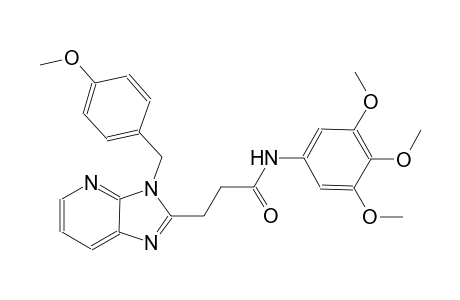 3H-imidazo[4,5-b]pyridine-2-propanamide, 3-[(4-methoxyphenyl)methyl]-N-(3,4,5-trimethoxyphenyl)-