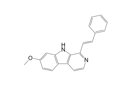 7-Methoxy-1-[(E)-2-phenylethenyl]-9H-pyrido[3,4-b]indole