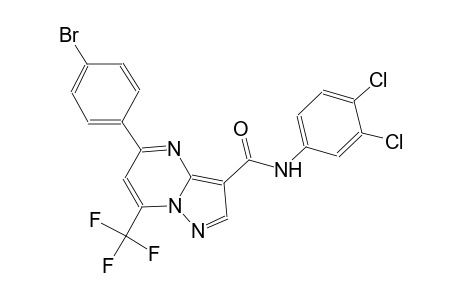 5-(4-bromophenyl)-N-(3,4-dichlorophenyl)-7-(trifluoromethyl)pyrazolo[1,5-a]pyrimidine-3-carboxamide