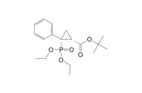 DIETHYL-1-PHENYL-CIS-2-TERT.-BUTOXYCARBONYLCYCLOPROPYL-R-1-PHOSPHONATE