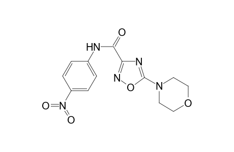 1,2,4-Oxadiazole-3-carboxamide, 5-(4-morpholyl)-N-(4-nitrophenyl)-
