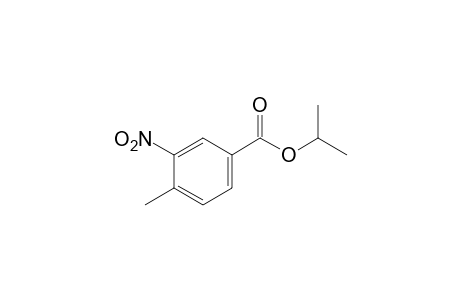 3-nitro-p-toluic acid, isopropyl ester