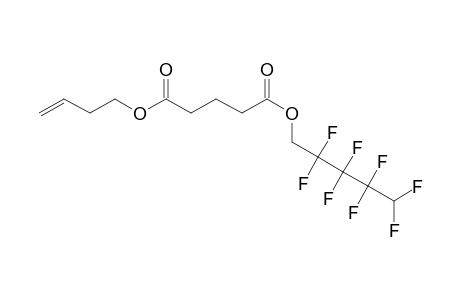 Glutaric acid, 2,2,3,3,4,4,5,5-octafluoropentyl but-3-en-1-yl ester