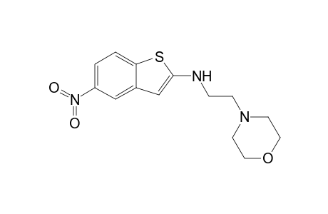 N-(2-Morpholinoethyl)-5-nitrobenzo[b]thiophen-2-amine