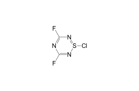 1-Chloro-3,5-difluoro-1.lambda.(4),2,4,6-thiatriazine