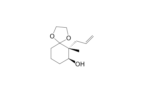 (6R,7S)-6-allyl-6-methyl-1,4-dioxaspiro[4.5]decan-7-ol