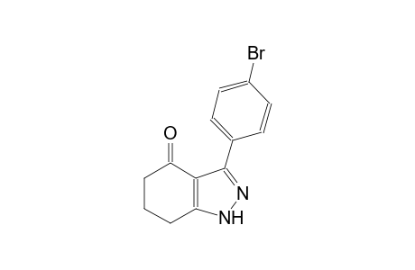 4H-indazol-4-one, 3-(4-bromophenyl)-1,5,6,7-tetrahydro-