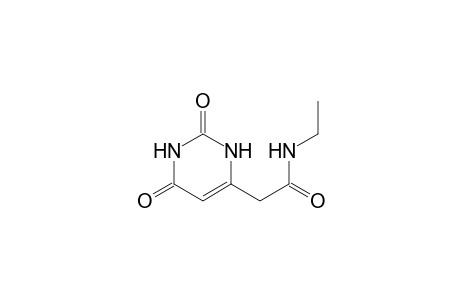 4-Pyrimidineacetamide, N-ethyl-1,2,3,6-tetrahydro-2,6-dioxo-