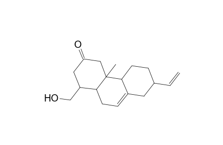 3(2H)-Phenanthrenone, 7-ethenyl-1,4,4a,4b,5,6,7,8,10,10a-decahydro-1-(hydroxymethyl)-4a-methyl-, [1R-(1.alpha.,4ab,4b.alpha.,7.alpha.,10a.alpha.)]-