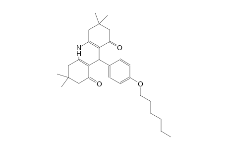 9-[4-(hexyloxy)phenyl]-3,3,6,6-tetramethyl-3,4,6,7,9,10-hexahydro-1,8(2H,5H)-acridinedione