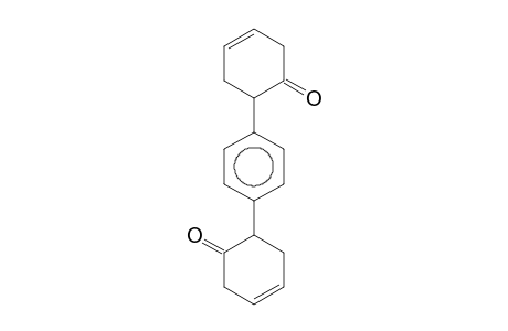 Benzene, 1,4-bis(cyclohex-4-en-2-on-1-yl)-