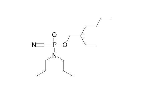 O-2-ethylhexyl N,N-dipropyl phosphoramido cyanidate