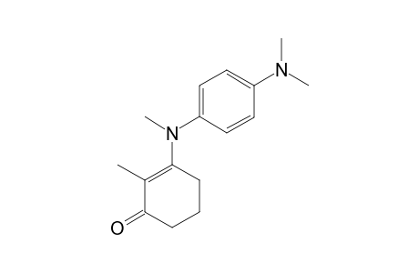 N-METHYL-3-(N,N-DIMETHYL-PARA-PHENYLENEDIAMINO)-2-METHYL-CYCLOHEX-2-EN-1-ONE