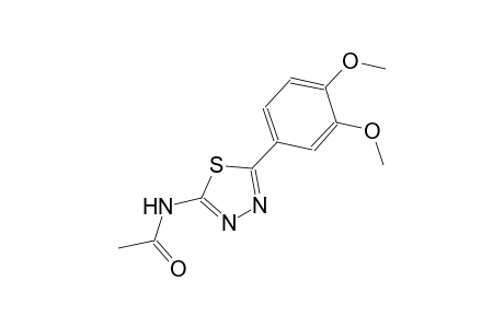 N-[5-(3,4-dimethoxyphenyl)-1,3,4-thiadiazol-2-yl]acetamide