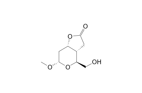 (3aS,4S,6S,7aS)-4-Hydroxymethyl-6-methoxy-tetrahydro-furo[3,2-c]pyran-2-one
