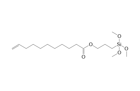3-trimethoxysilylpropyl undec-10-enoate