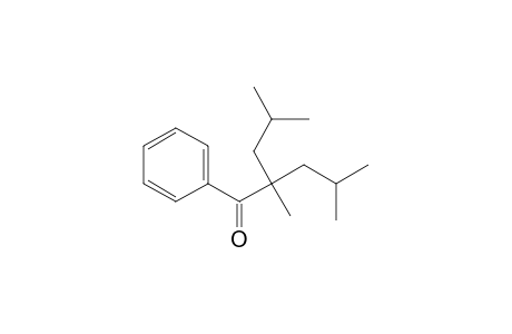 1-Phenyl-2-isobutyl-2,4-dimethylpentan-1-one