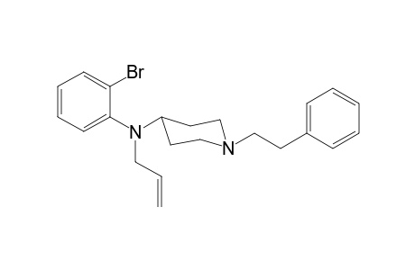 N-(2-Bromophenyl)-N-(prop-2-en-1-yl)-1-(2-phenylethyl)piperidin-4-amine