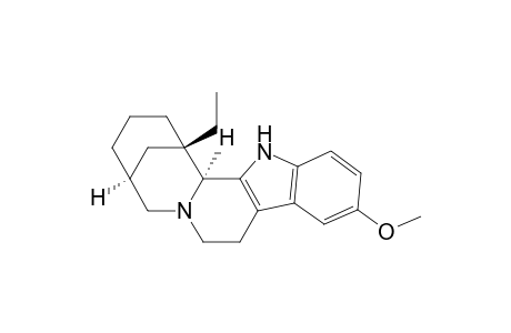 1,5-Methanoazocino[1',2':1,2]pyrido[3,4-b]indole, 1-ethyl-1,2,3,4,5,6,8,9,14,14b-decahydro-11-methoxy-, [1S-(1.alpha.,5.alpha.,14b.alpha.)]-