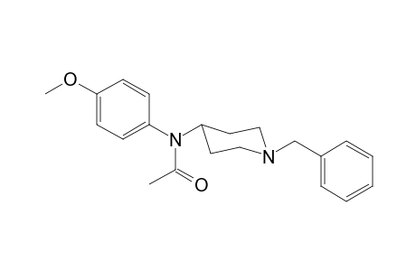 N-(4-methoxyphenyl)-N-(1-benzylpiperidin-4-yl)acetamide