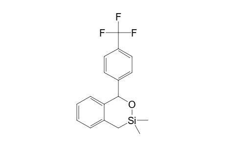 4,5-BENZO-1,1-DIMETHYL-2-OXA-1-SILA-3-(4-TRIFLUOROMETHYLPHENYL)-CYCLOHEXENE