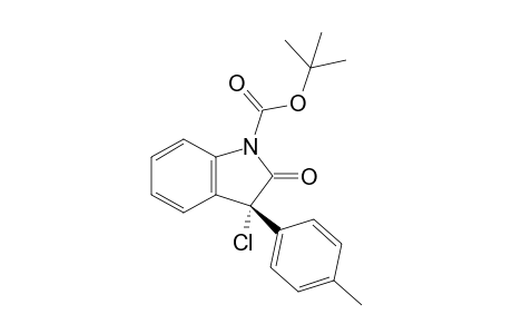 (R)-tert-Butyl 3-chloro-3-(p-tolyl)-2-oxoindoline-1-carboxylate