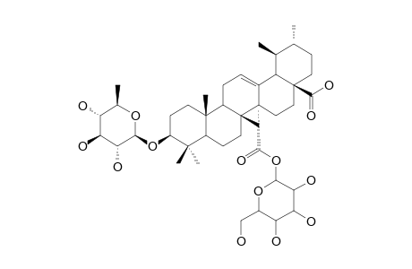 QUINOVIC-ACID-3-BETA-O-(BETA-D-QUINOVOPYRANOSYL)-(27-1)-BETA-D-GLUCOPYRANOSYLESTER