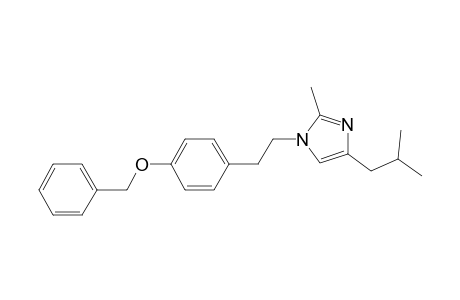 1-[(p-Benzyloxy)phenethyl]-2-methyl-4-isobutylimidazole