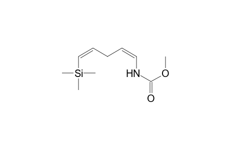 Methyl 5-(trimethylsilyl)-cis,cis-1,4-pentadienylcarbamate