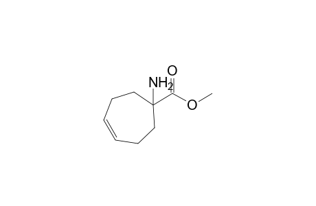 (S)-Methyl 1-amino-4-cycloheptene-1-carboxylate