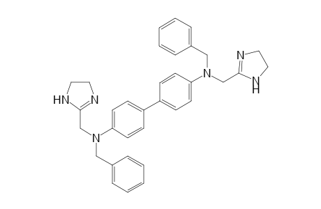 N,N'-Dibenzyl-N,N'-di-(4,5-dihydro-1H-2-imidazolyl-methyl)-4,4'-diamino-diphenyl