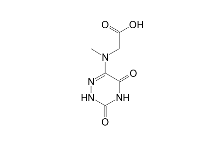 Acetic acid, 2-[methyl(2,3,4,5-tetrahydro-3,5-dioxo-1,2,4-triazin-6-yl)amino]-