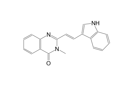 2-[(E)-2-(1H-indol-3-yl)ethenyl]-3-methyl-4(3H)-quinazolinone