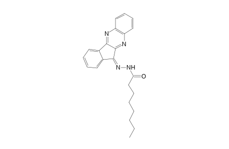 Octanoic acid, (indeno[1,2-b]quinoxalin-11-ylidene)hydrazide