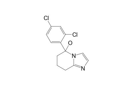 5-(2,4-dichlorophenyl)-7,8-dihydro-6H-imidazo[2,1-f]pyridin-5-ol