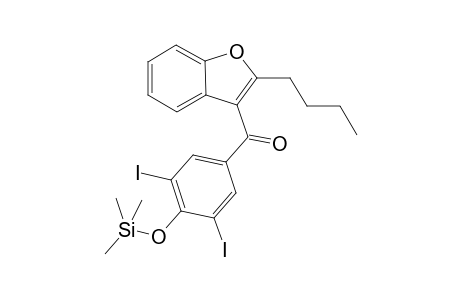 Amiodaron A (-C6H13N) TMS