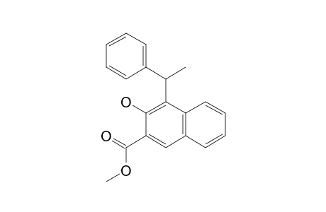 METHYL-3-HYDROXY-4-(1-PHENYLETHYL)-2-NAPHTHOATE