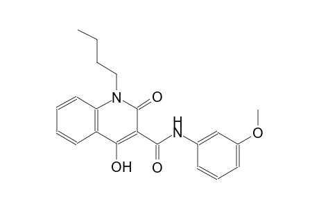 1-butyl-4-hydroxy-N-(3-methoxyphenyl)-2-oxo-1,2-dihydro-3-quinolinecarboxamide