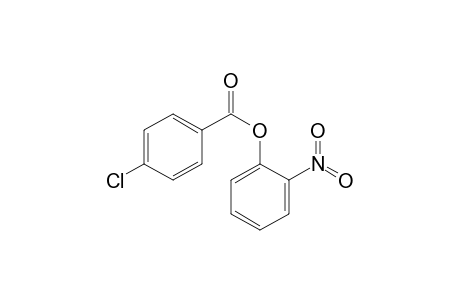 (2-nitrophenyl) 4-chloranylbenzoate
