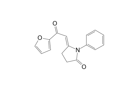 (5E)-5-[2-(2-furanyl)-2-oxoethylidene]-1-phenyl-2-pyrrolidinone